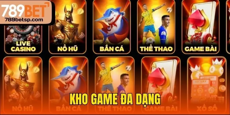 Kho game đa dạng